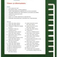 Logico Piccolo-boksi: Matikka 1